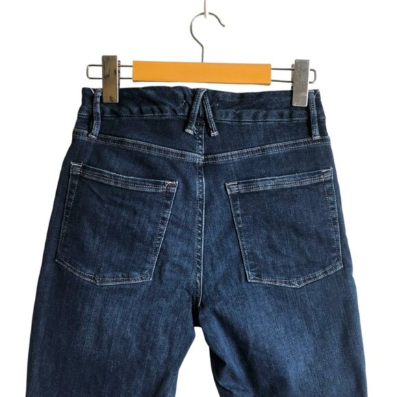 Good American Good Legs Crop Jeans – Dark Wash (Style GLC988) Size 4/27 - Picture 8 of 14